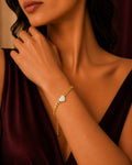Ivory Heart Bracelet