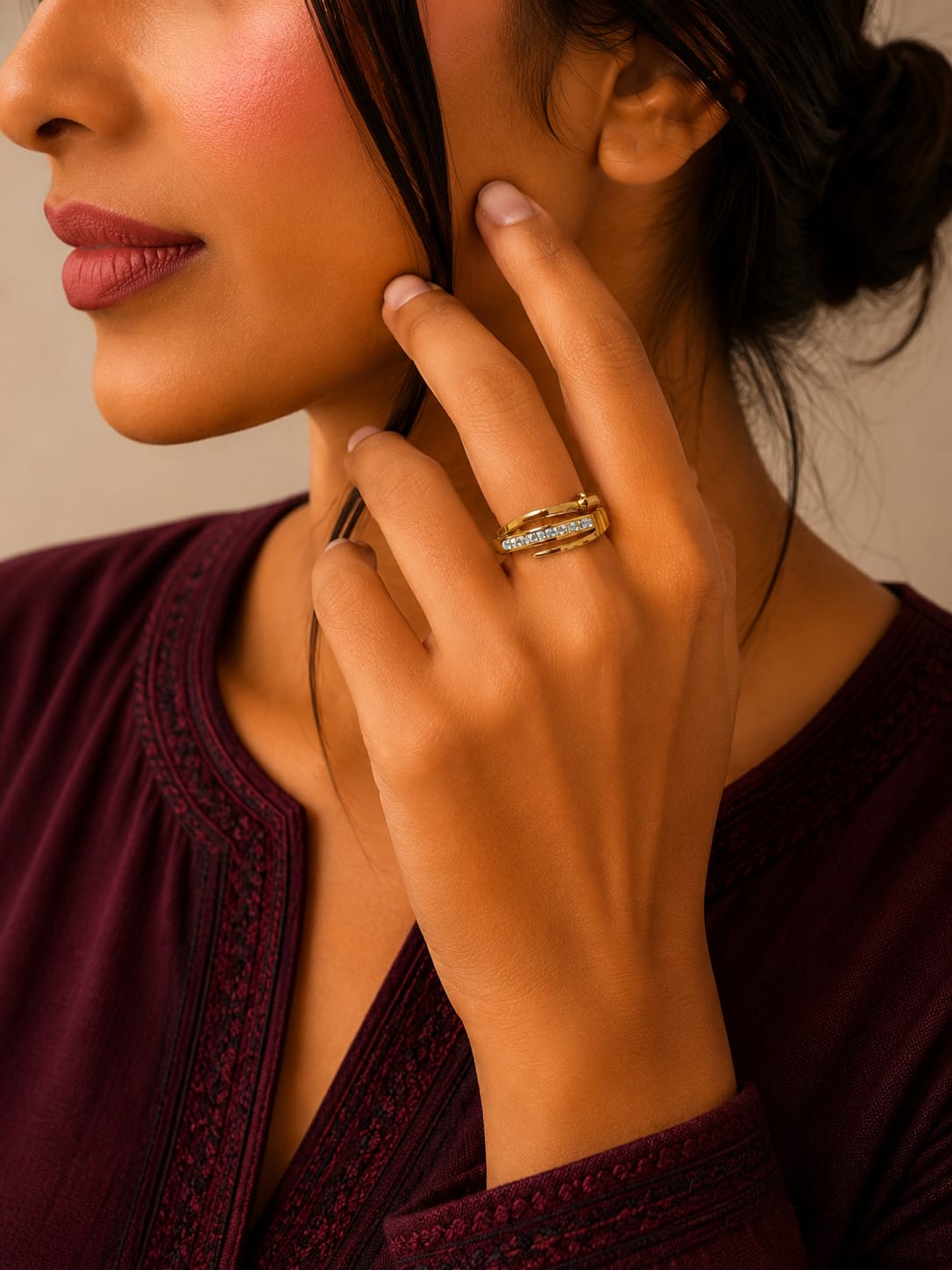 Nova Nail Ring