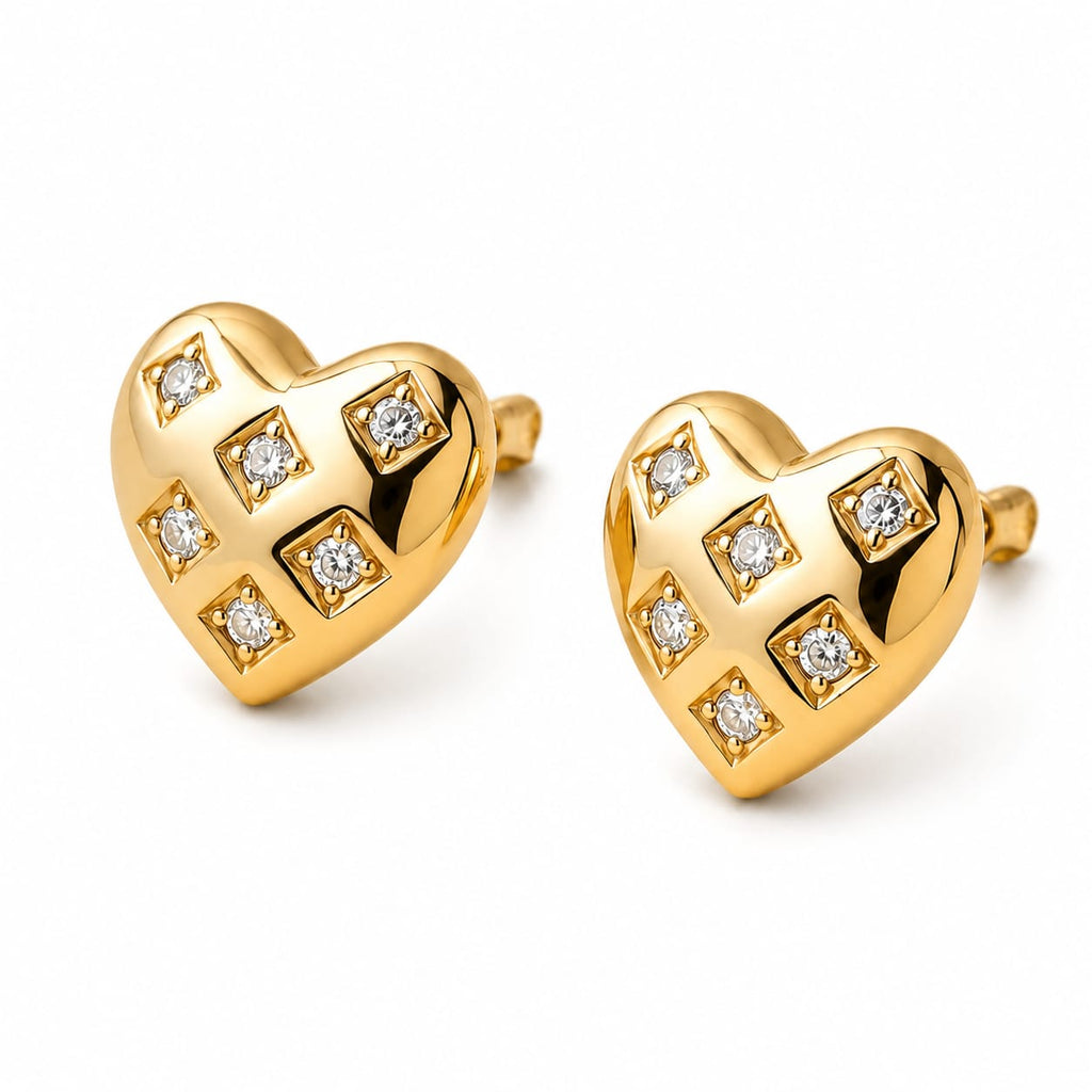 Amour Heart Earrings