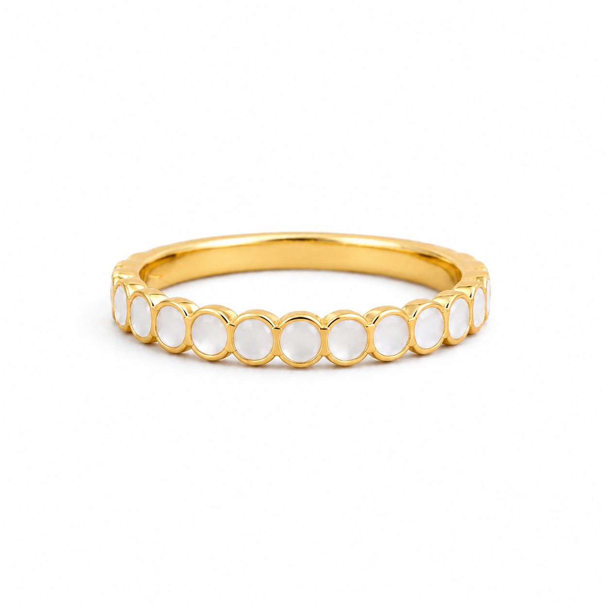 White Hola Ring